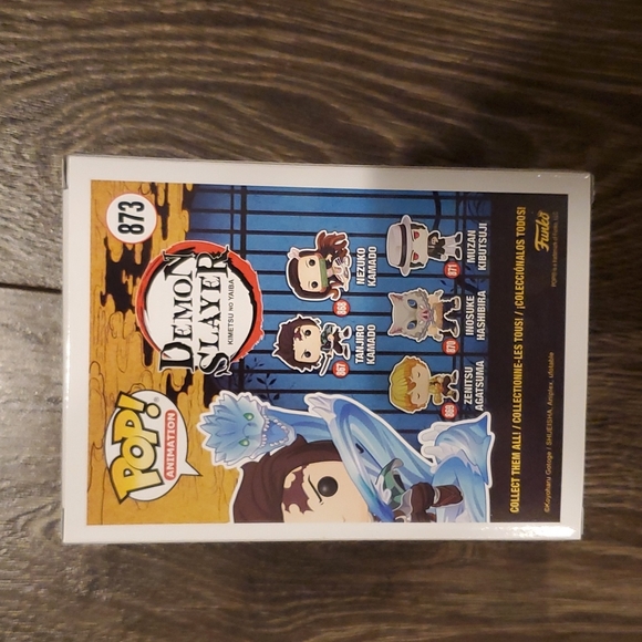 Anime Demon Slayer Tanjiro Kamado GITD Special Edition Funko Pop #873 - Picture 6 of 8